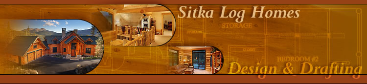 custom designed log homes